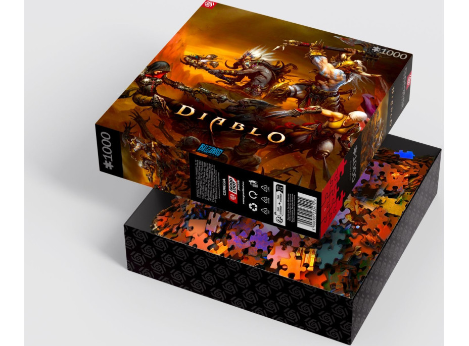 GOOD LOOT Puzzle Diablo Heroes Battle 1000 dílků