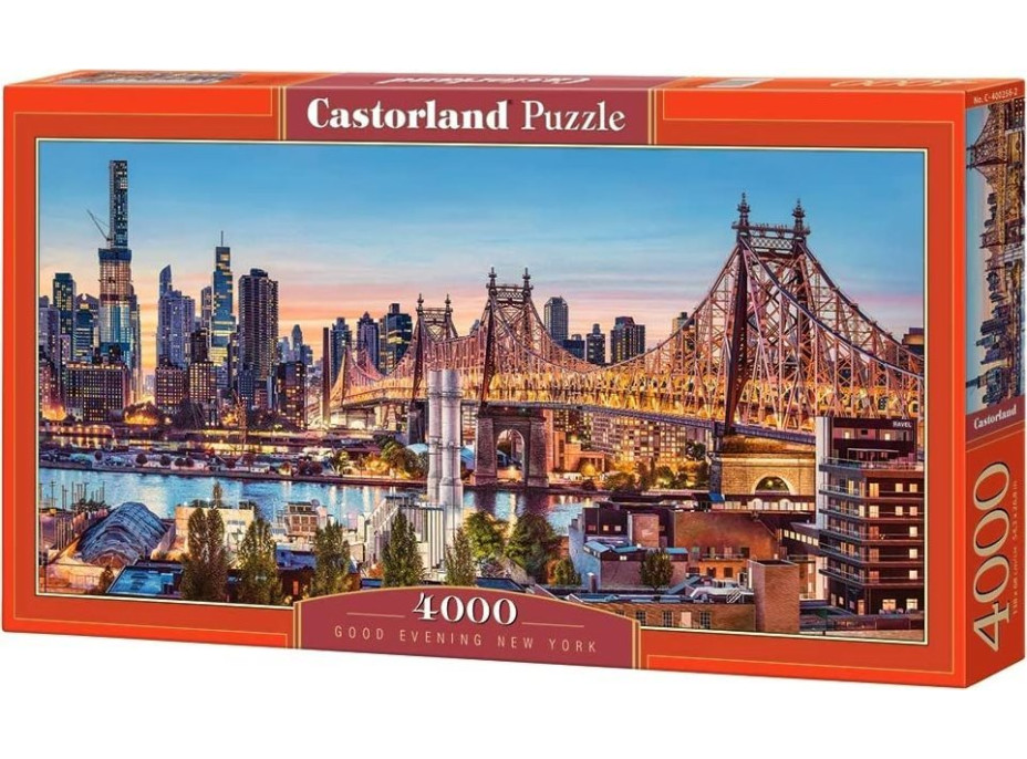 CASTORLAND Puzzle Dobrý večer, New Yorku! 4000 dílků