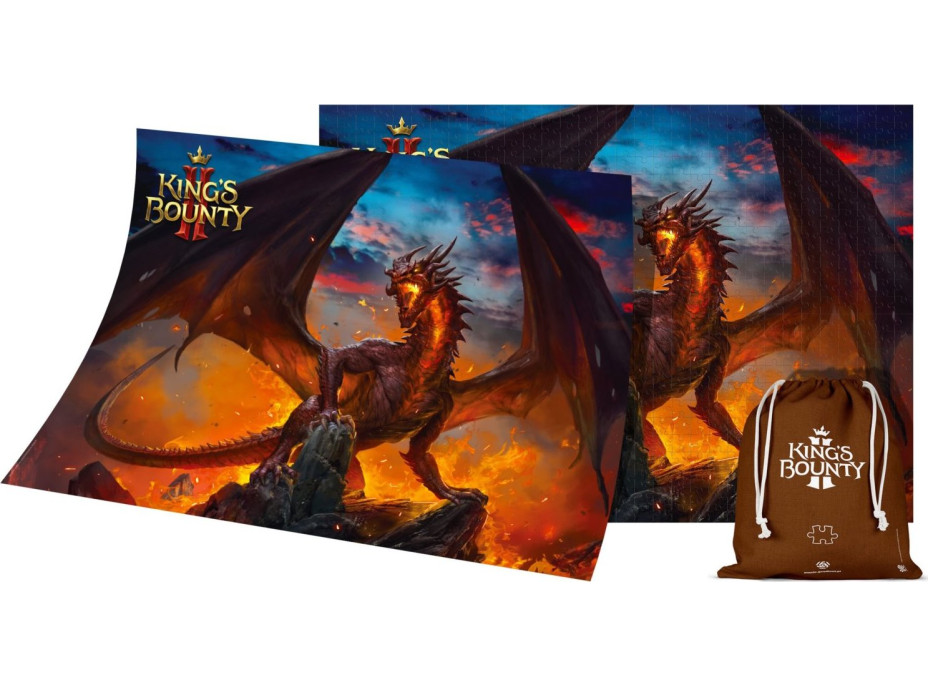 GOOD LOOT Puzzle King’s Bounty II: Dragon 1000 dílků