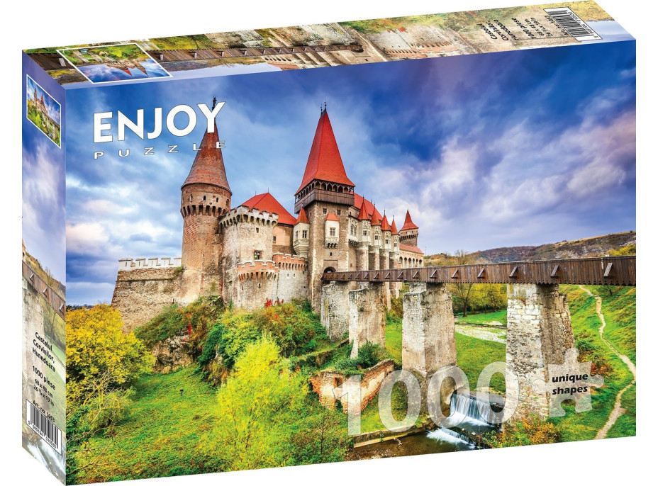 ENJOY Puzzle Korvínův hrad, Hunedoara, Rumunsko 1000 dílků