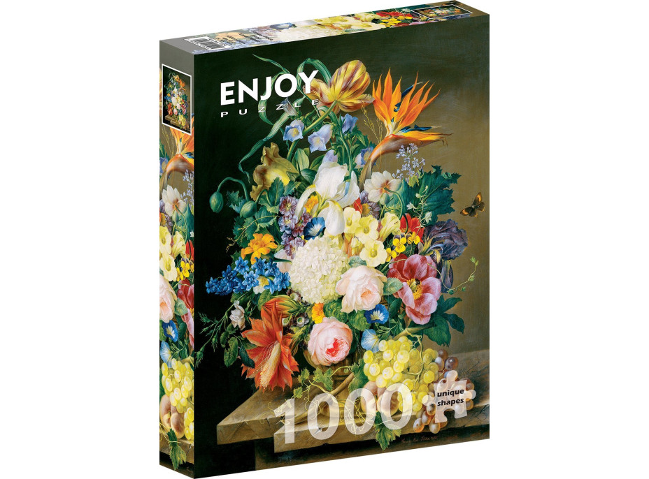 ENJOY Puzzle Květinové dílo 1000 dílků