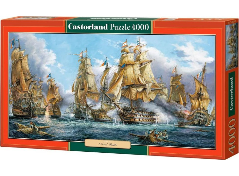 CASTORLAND Puzzle Námořní bitva 4000 dílků