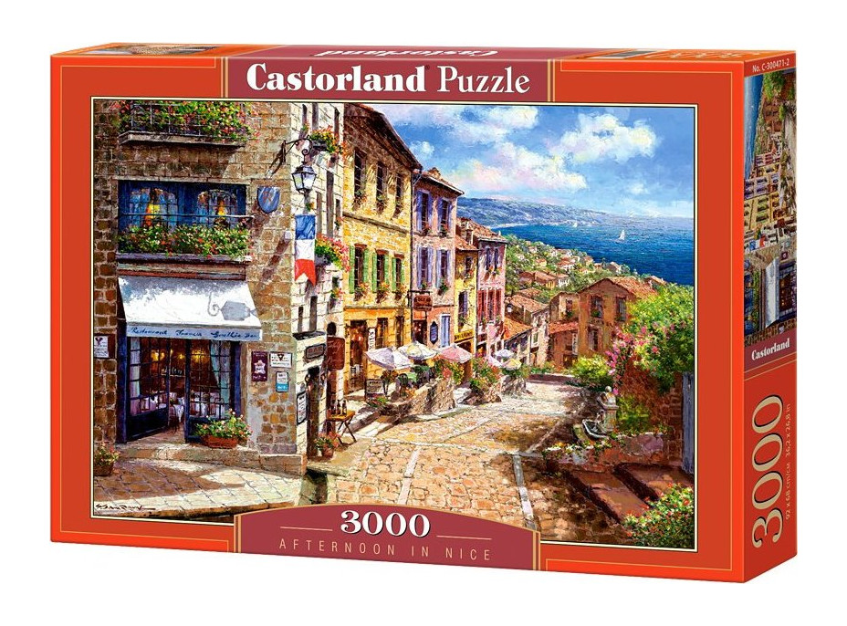 CASTORLAND Puzzle Odpoledne v Nice, Francie 3000 dílků