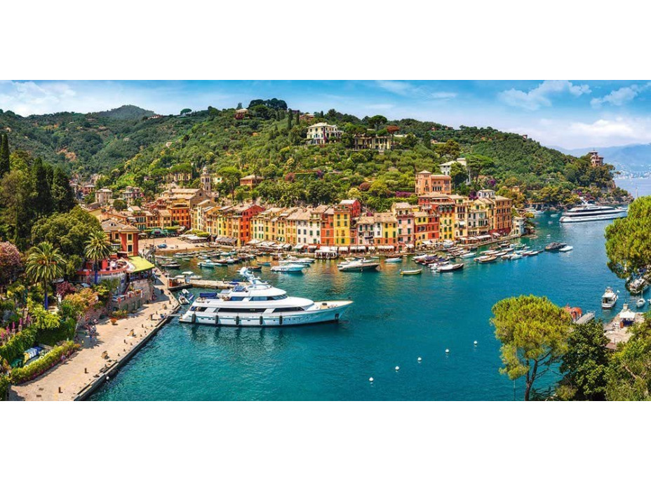 CASTORLAND Puzzle Pohled na Portofino, Itálie 4000 dílků