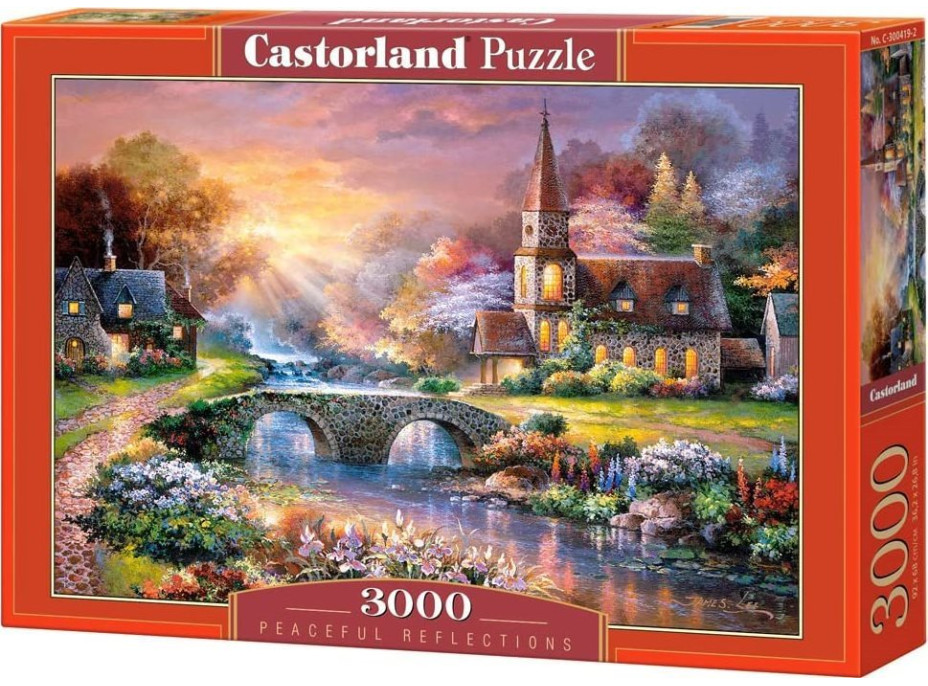 CASTORLAND Puzzle Pokojný odlesk 3000 dílků