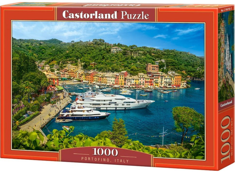 CASTORLAND Puzzle Portofino, Itálie 1000 dílků