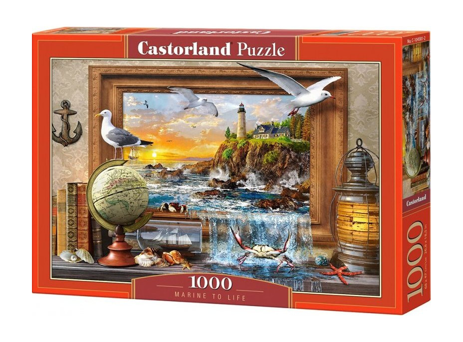 CASTORLAND Puzzle Přístav ožívá 1000 dílků