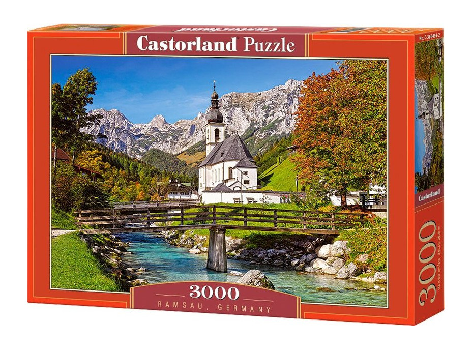 CASTORLAND Puzzle Ramsau, Německo 3000 dílků