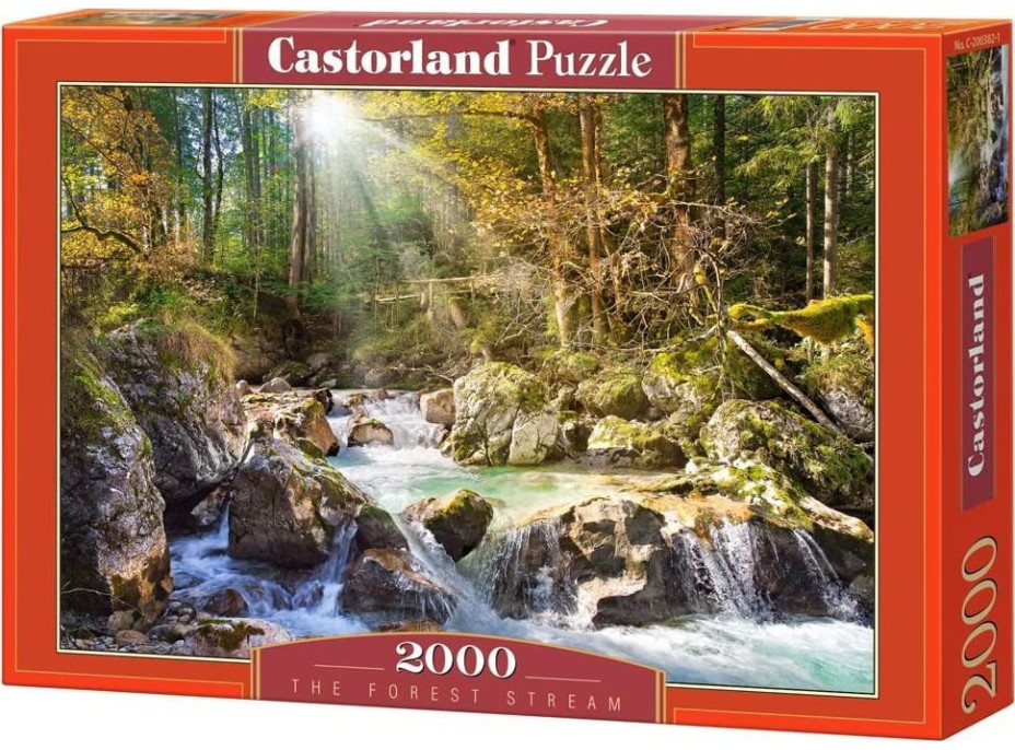 CASTORLAND Puzzle Říčka v lese 2000 dílků