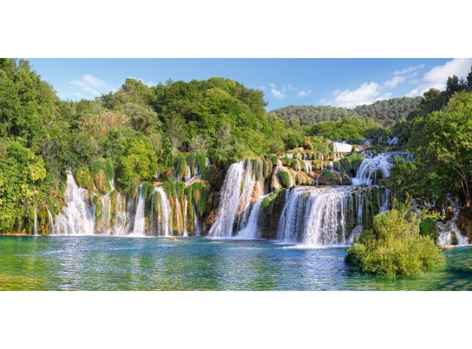 CASTORLAND Puzzle Vodopády, Národní park Krka 4000 dílků