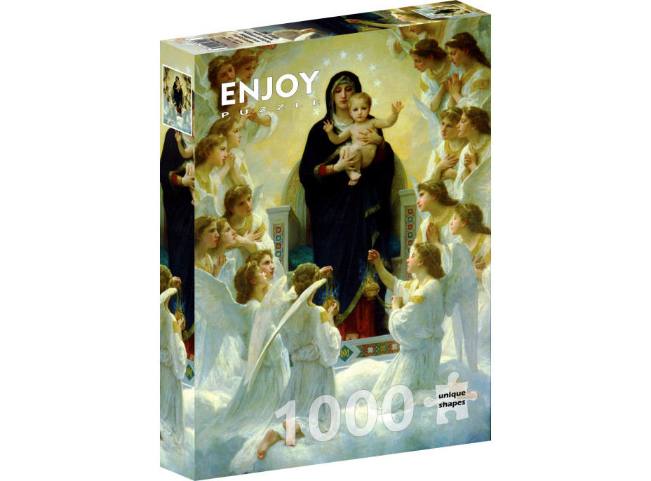 ENJOY Puzzle William Bouguereau: Panna s anděly 1000 dílků