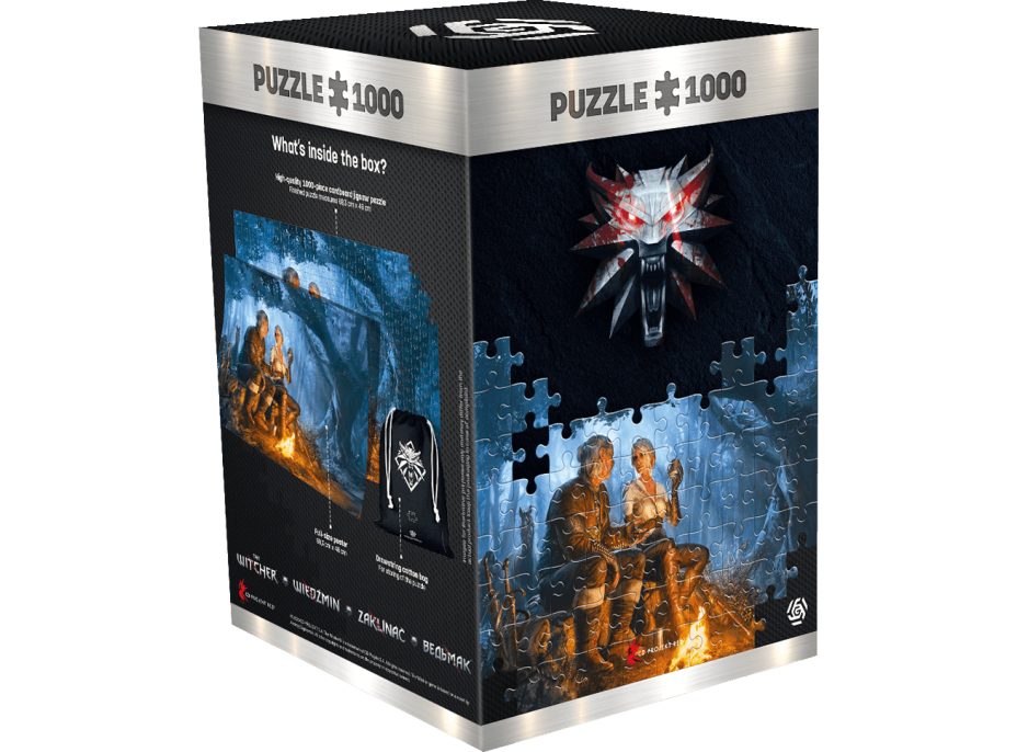 GOOD LOOT Puzzle Witcher - Journey of Ciri 1000 dílků