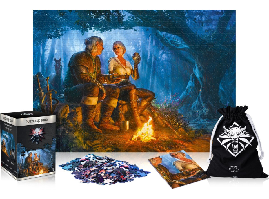 GOOD LOOT Puzzle Witcher - Journey of Ciri 1000 dílků