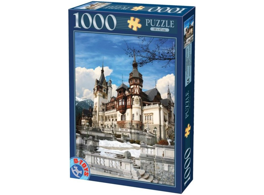 D-TOYS Puzzle Zámek Peles, Rumunsko 1000 dílků