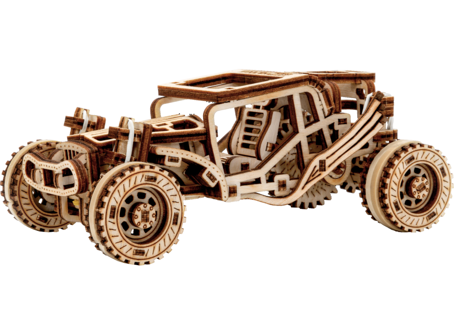 WOODEN CITY 3D puzzle Automobil Buggy 137 dílů