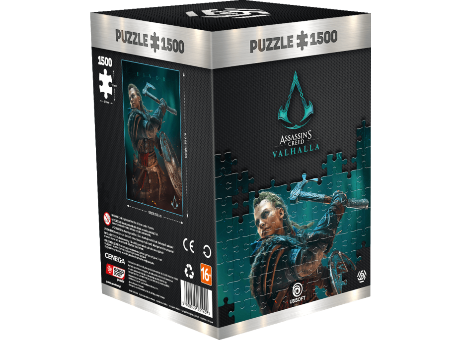 GOOD LOOT Puzzle Assassin's Creed Valhalla - Eivor (žena) 1500 dílků