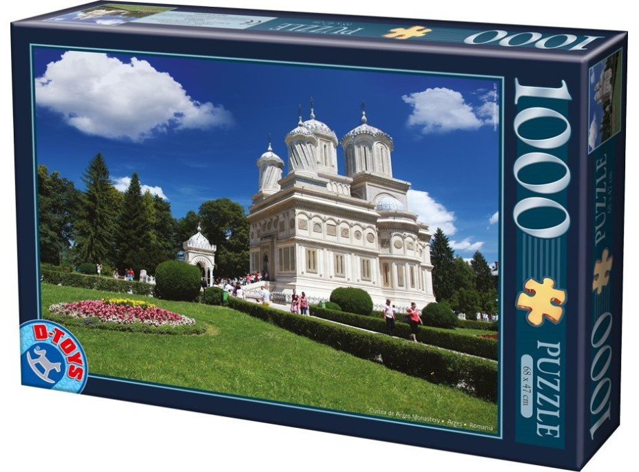 D-TOYS Puzzle Curtea de Arges Monastery, Rumunsko 1000 dílků