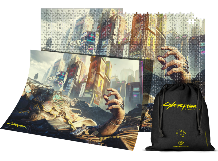 GOOD LOOT Puzzle Cyberpunk 2077 - Hand 1000 dílků