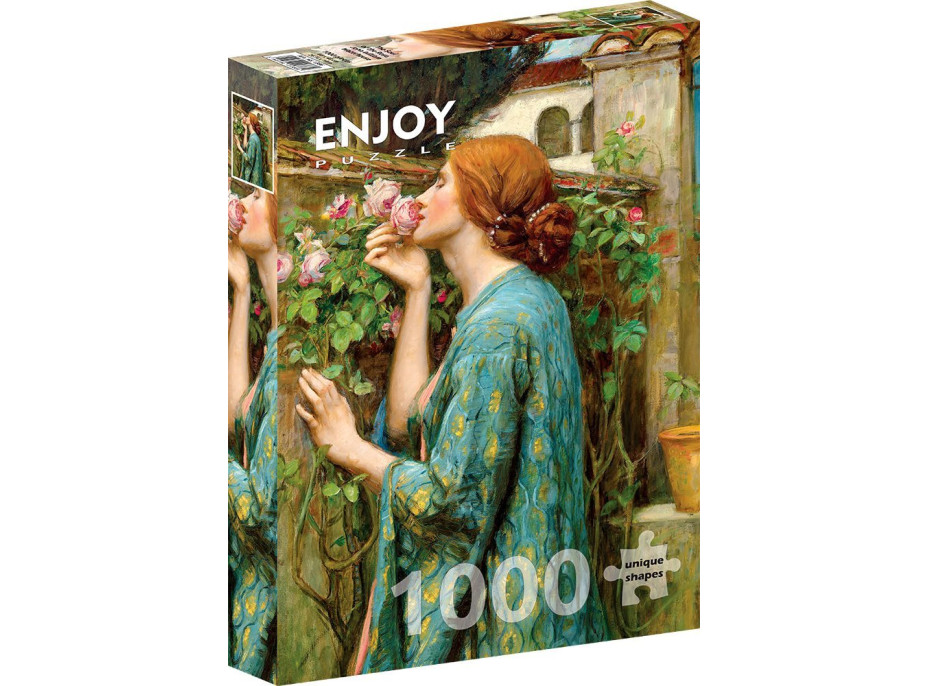 ENJOY Puzzle John William Waterhouse: Duše růže 1000 dílků