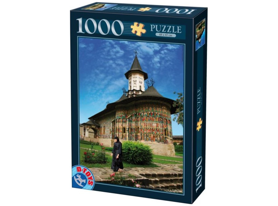 D-TOYS Puzzle Klášter Sucevita, Rumusko 1000 dílků