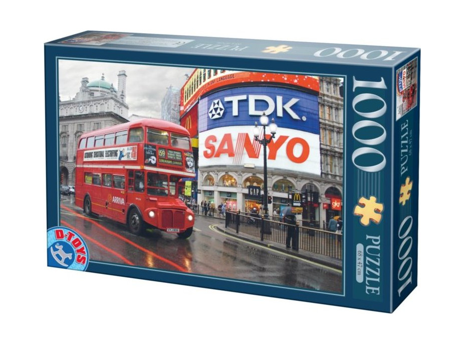 D-TOYS Puzzle Londýn, Velká Británie 1000 dílků