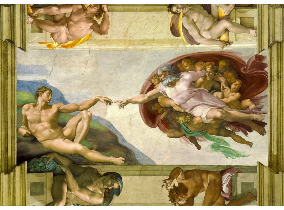 ENJOY Puzzle Michelangelo Buonarroti: Stvoření Adama 1000 dílků