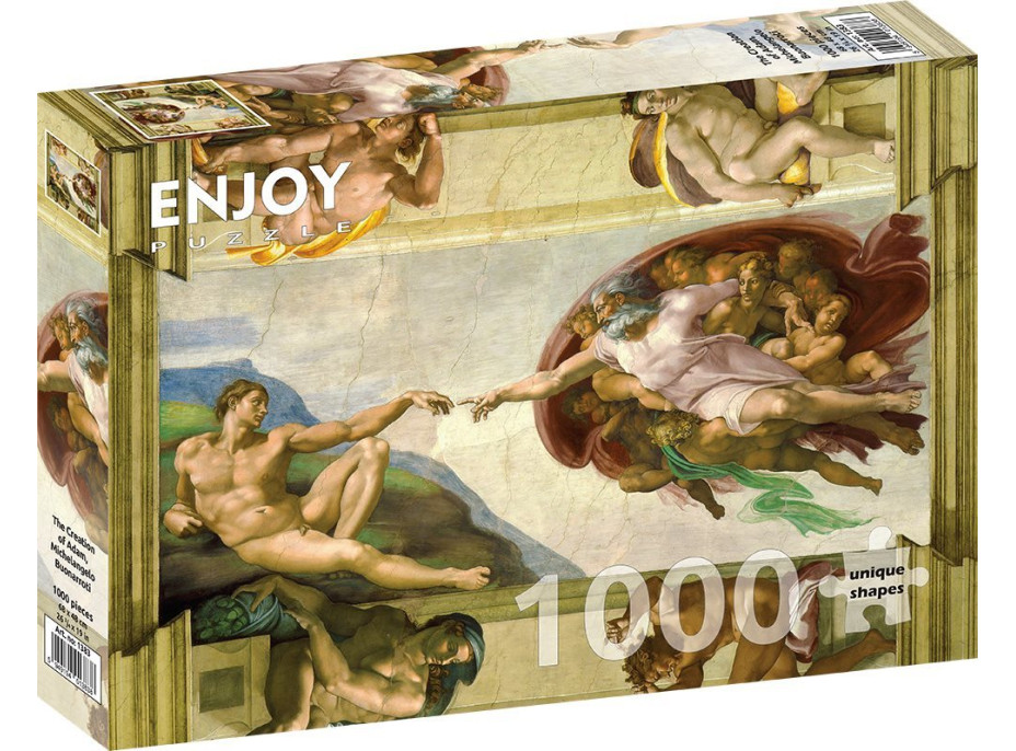 ENJOY Puzzle Michelangelo Buonarroti: Stvoření Adama 1000 dílků