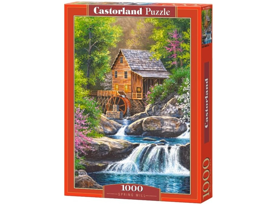 CASTORLAND Puzzle Mlýn na jaře 1000 dílků