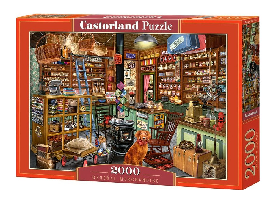 CASTORLAND Puzzle Smíšené zboží 2000 dílků