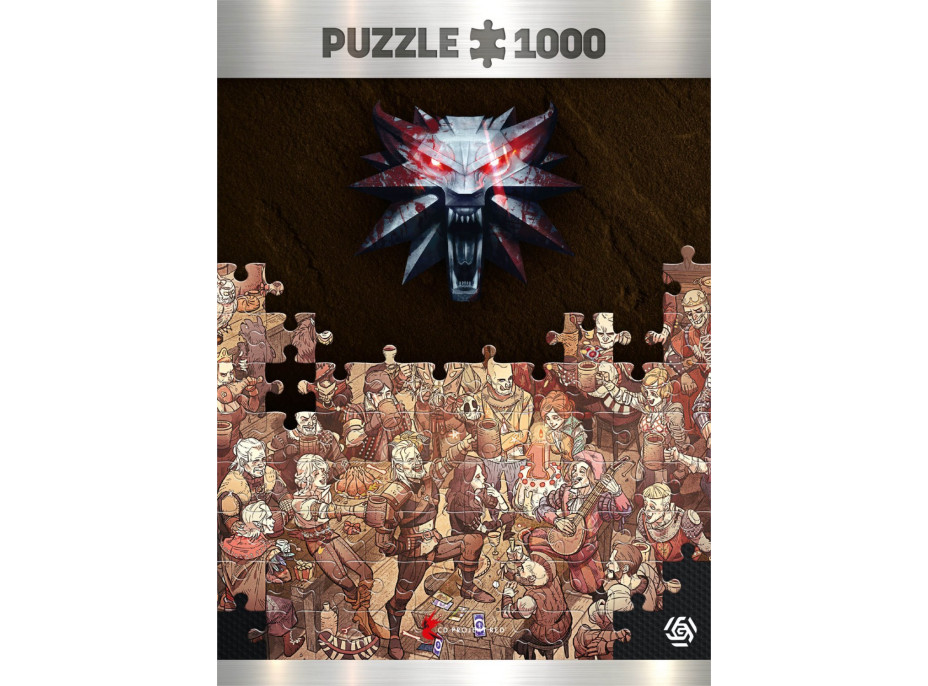 GOOD LOOT Puzzle Witcher - Birthday 1000 dílků