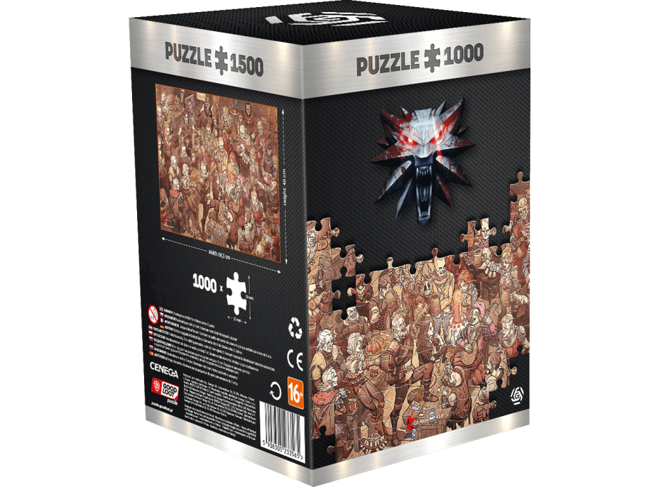 GOOD LOOT Puzzle Witcher - Birthday 1000 dílků