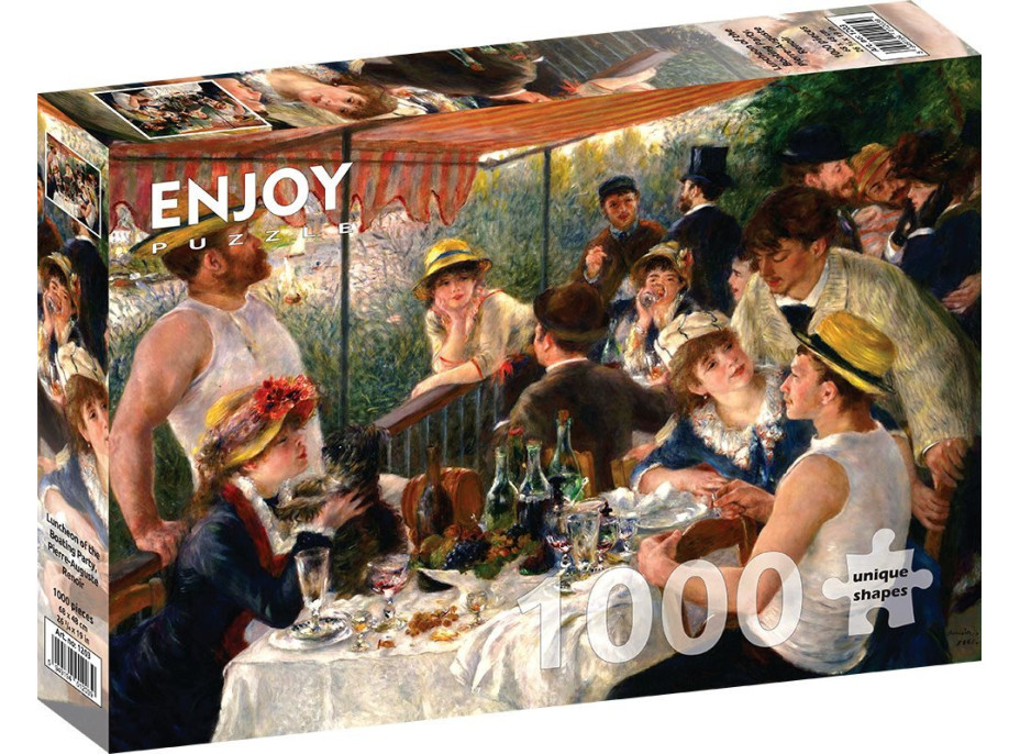 ENJOY Puzzle Auguste Renoir: Snídaně veslařů 1000 dílků