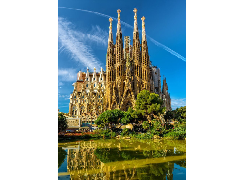 ENJOY Puzzle Bazilika Sagrada Familia, Barcelona 1000 dílků