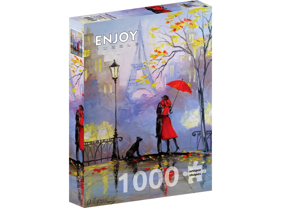 ENJOY Puzzle Deštivý den v Paříži 1000 dílků