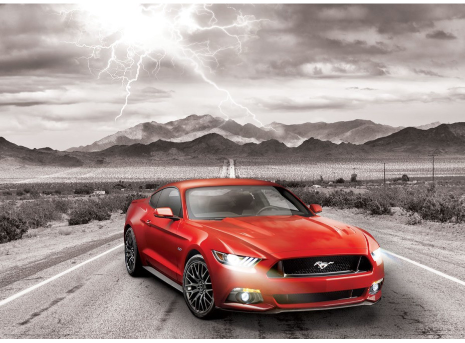 EUROGRAPHICS Puzzle Ford Mustang GT 2015, 1000 dílků