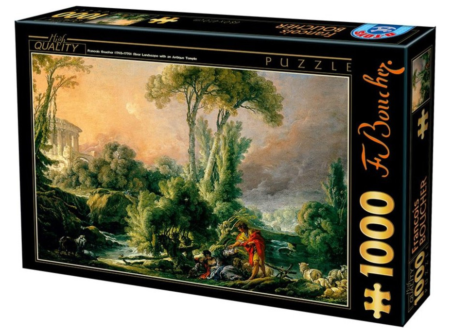 D-TOYS Puzzle Imaginární krajina 1000 dílků