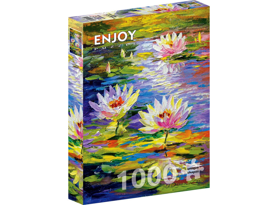 ENJOY Puzzle Lekníny v jezírku 1000 dílků