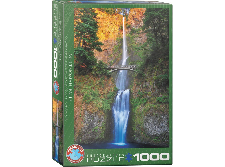 EUROGRAPHICS Puzzle Multnomah Falls, USA 1000 dílků