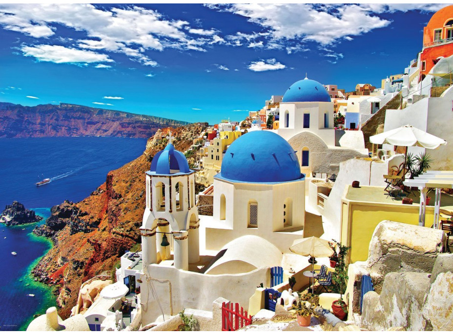 EUROGRAPHICS Puzzle Oia, Santorini, Řecko 1000 dílků