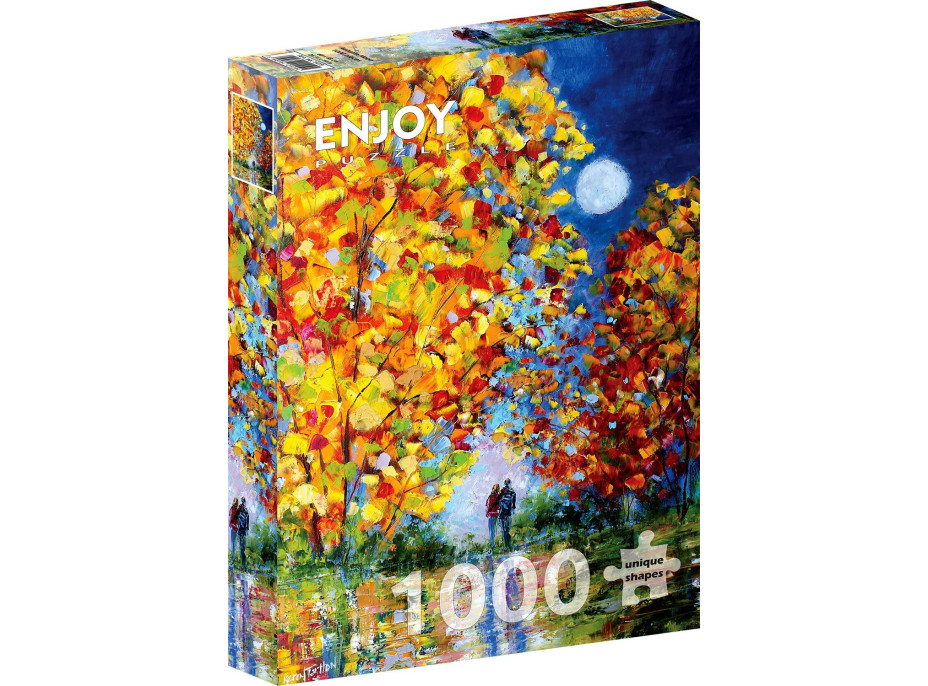 ENJOY Puzzle Podzimní měsíc 1000 dílků