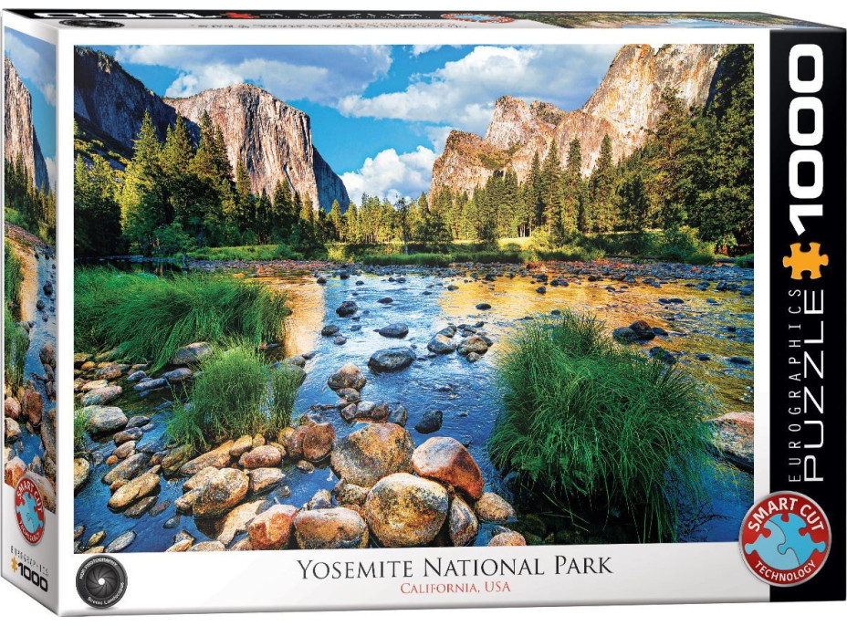 EUROGRAPHICS Puzzle Yosemitský národní park 1000 dílků