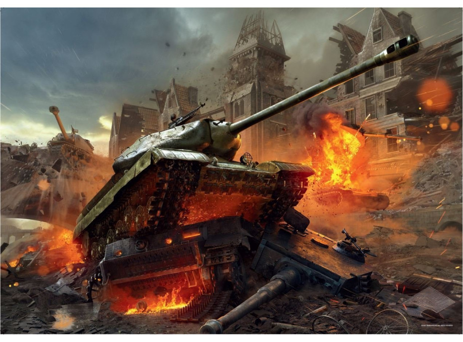 GOOD LOOT Puzzle World of Tanks: New Frontiers 1000 dílků