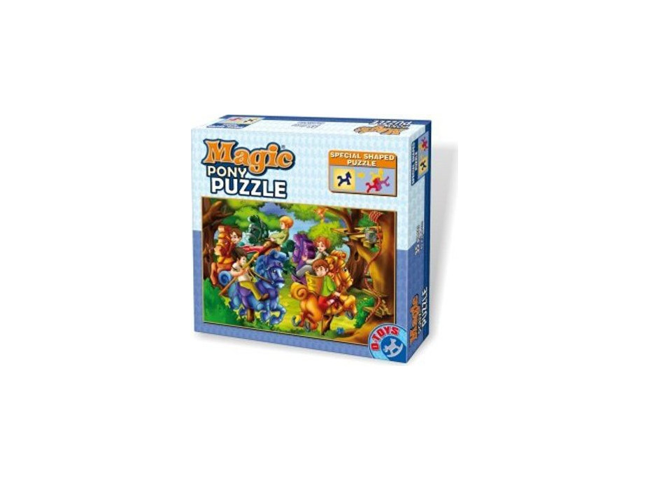 D-TOYS Puzzle Rytíři 35 dílků