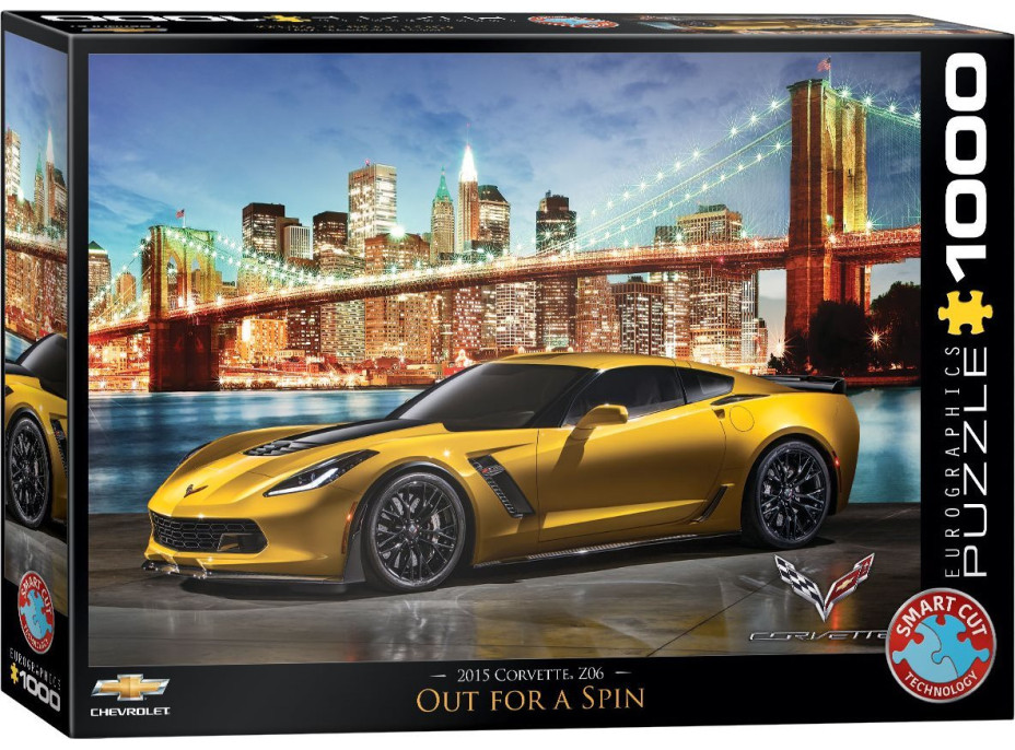 EUROGRAPHICS Puzzle Chevrolet Corvette Z06 1000 dílků