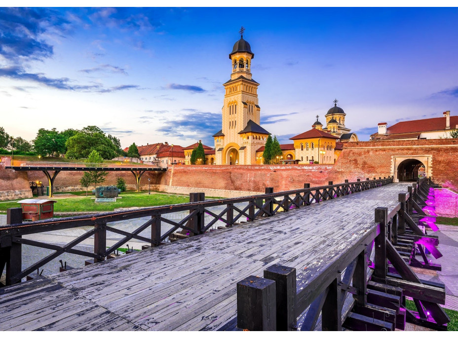 ENJOY Puzzle Pevnost Alba Carolina, Alba-Iulia, Rumunsko 1000 dílků