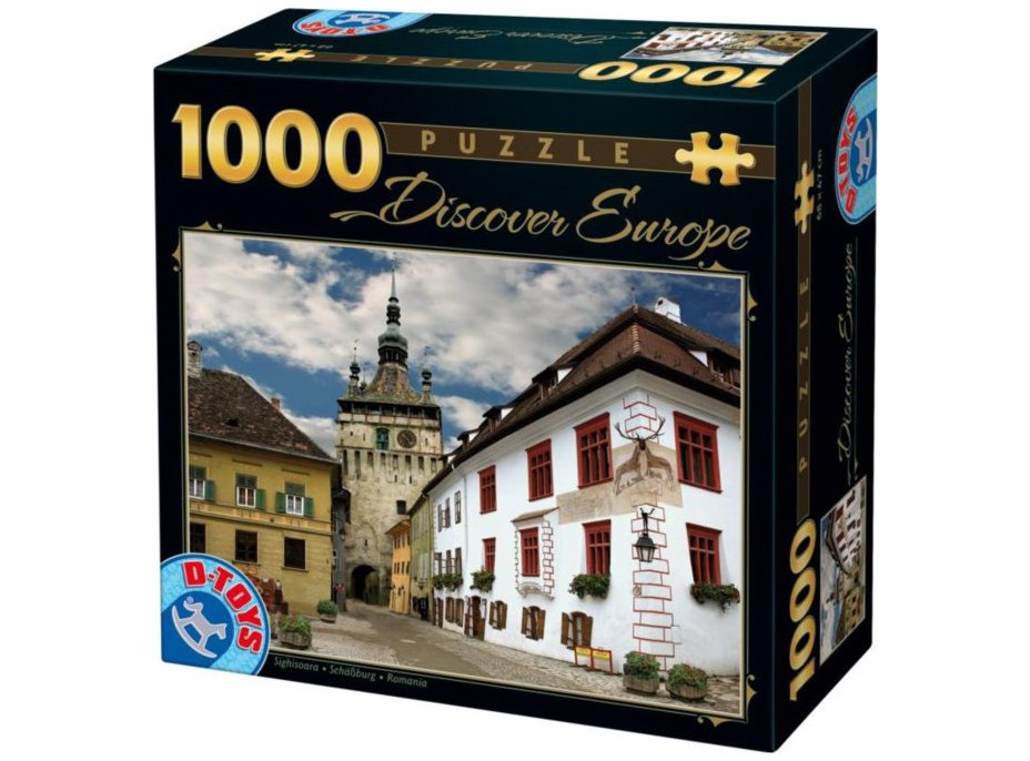 D-TOYS Puzzle Sighisoara, Rumunsko 1000 dílků