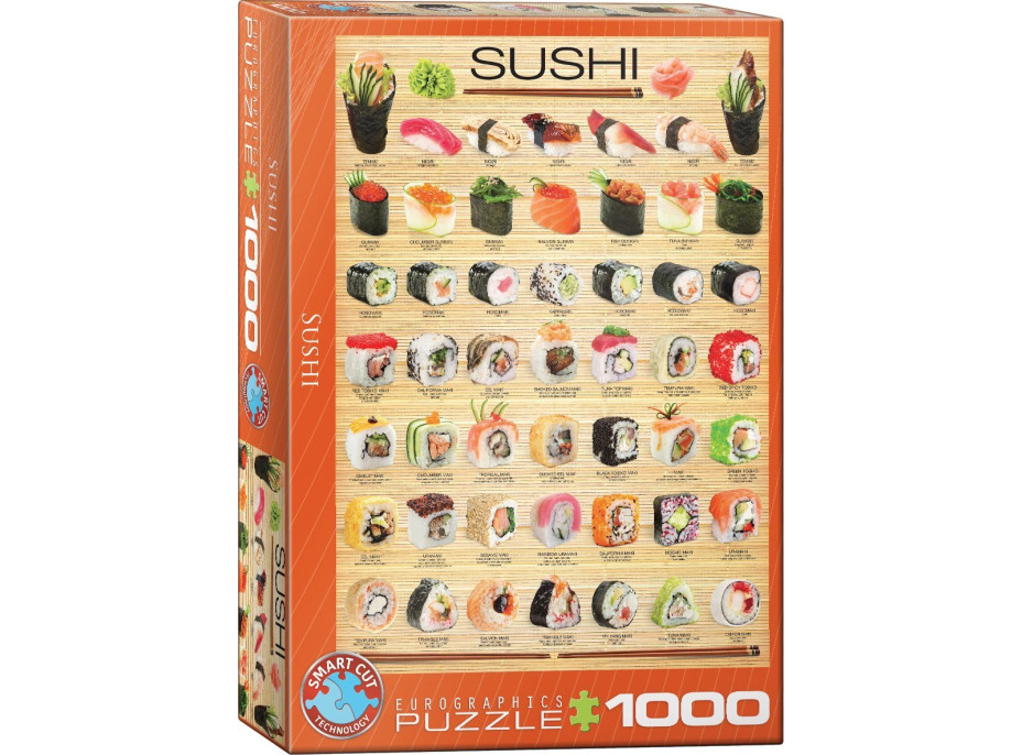 EUROGRAPHICS Puzzle Sushi 1000 dílků