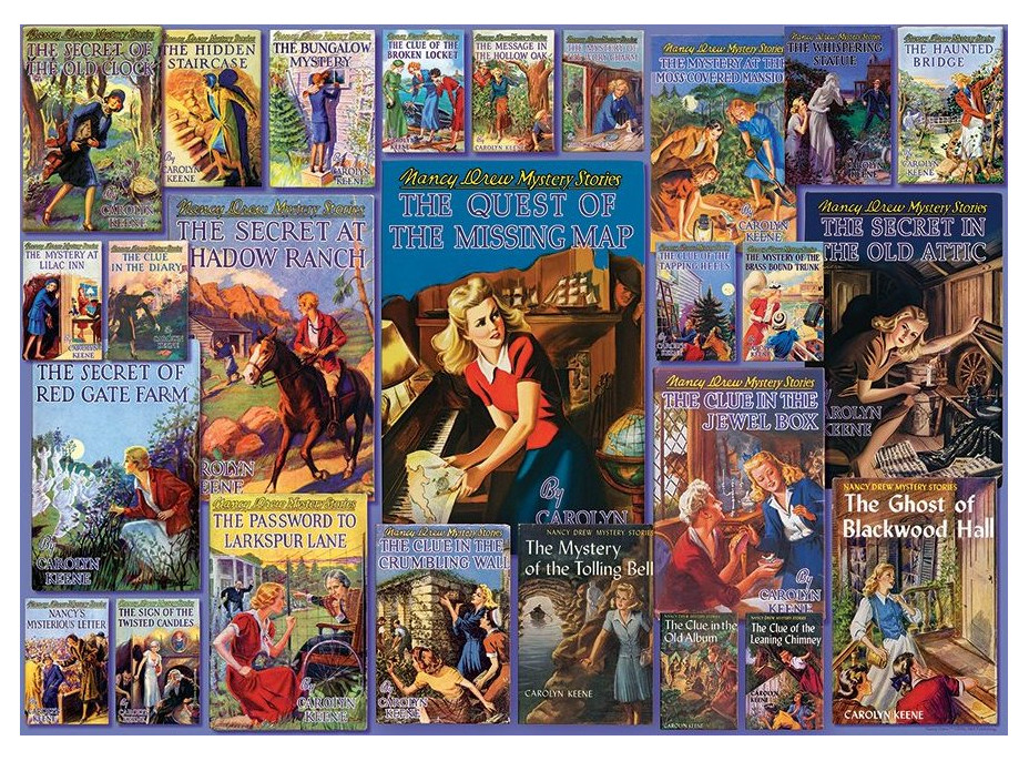 COBBLE HILL Puzzle Vintage Nancy Drew 1000 dílků