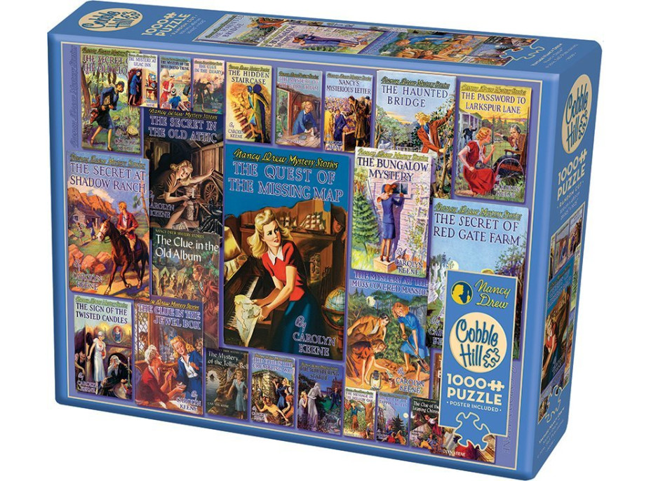 COBBLE HILL Puzzle Vintage Nancy Drew 1000 dílků