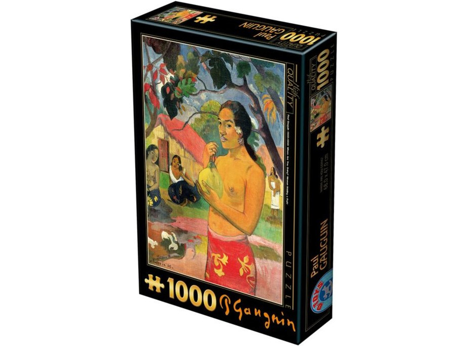 D-TOYS Puzzle Žena s ovocem 1000 dílků